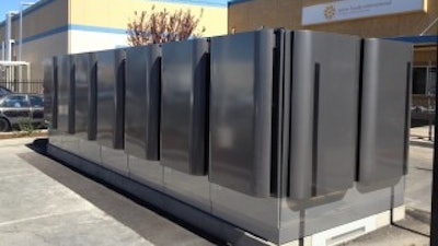Bloom Energy Servers at the Ramar Foods manufacturing plant.