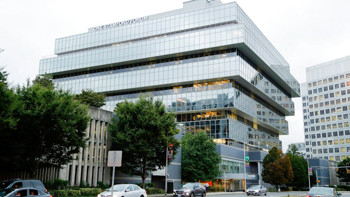 Purdue Pharma's headquarters, Stamford, CT.