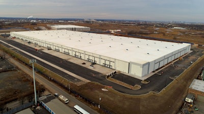 In this Jan. 27, 2018 file photo, a 975,000 square foot warehouse sits in Staten Island, NY.