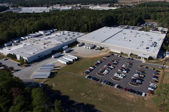 This Oct. 24, 2019 photo shows the Becton, Dickinson medical sterilization facility in Covington, GA.
