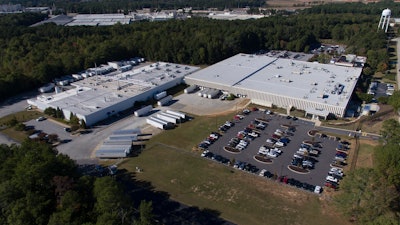 This Oct. 24, 2019 photo shows the Becton, Dickinson medical sterilization facility in Covington, GA.