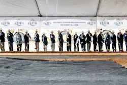 Ben E. Keith groundbreaking in New Brockton, AL on Wednesday.