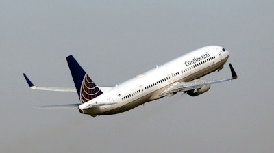 In this Thursday, Jan. 20, 2011 file photo, A Continental Airlines Boeing 737-NG takes off in Tampa, Fla. Inspections of some older Boeing jets have turned up structural cracks in more than three dozen of them, raising a new safety issue for the company, which is already dealing with two deadly crashes involving a newer version of the same plane. Boeing said Thursday , Oct. 10, 2019 that airlines worldwide have inspected 810 planes following an order from U.S. safety regulators, and 38 or 5% had “findings” that will require repairs.