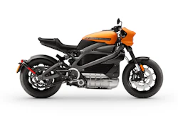 Harley-Davidson's 2020 LiveWire electric motorcycle.
