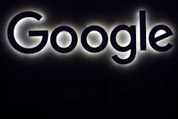 This Friday, June 16, 2017, file photo shows the Google logo at a gadgets show in Paris. Google said it has achieved a breakthrough in quantum computing research, saying its quantum processor has completed a calculation in just a few minutes that would take a traditional supercomputer thousands of years to finish.