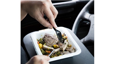 Steak Meal In Truck