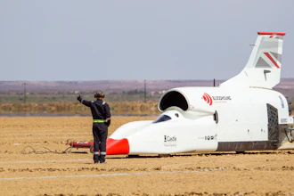 Hitting 501 miles per hour in South Africa’s northern desert, the Bloodhound became one of the world’s 10 fastest cars this week.