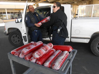 CBP seizes bologna in El Paso.