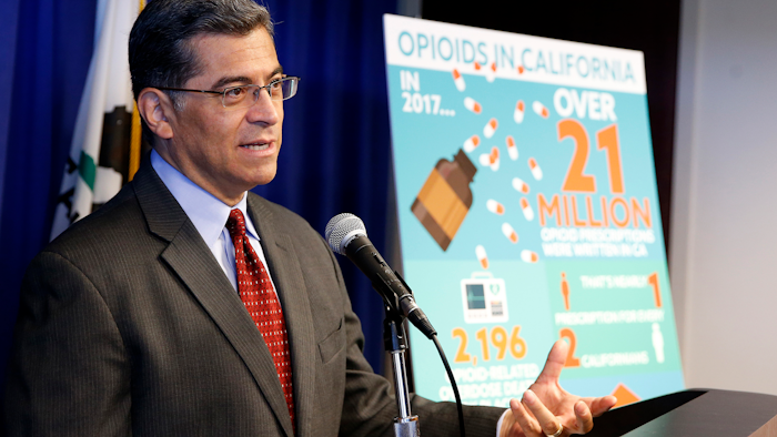 Calif. Attorney General Xavier Becerra, discussing the lawsuit his office has filed against Purdue Pharma.