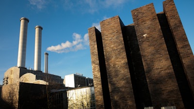 Heating power plant at the district Mitte in Berlin, Dec. 5, 2019.
