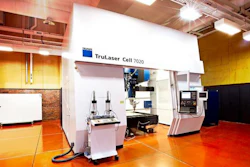 The Trumpf 3D printer used in the experiments at RMIT University's Advanced Manufacturing Precinct.