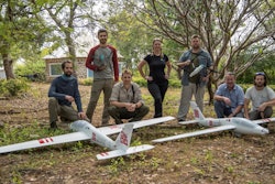 Left to right: Duncan Hine, Ben Schellenberg, Caspian Johnson, Grainne McCabe, Matt Watson, Tom Richardson and Will Walker.