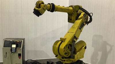 A 2005 Fanuc R2000iA-165F Robot with RJ3iB controller on iGAM's auction page.