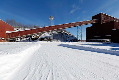 This Feb. 10, 2016 file photo shows a former iron ore processing plant near Hoyt Lakes, Minn., that would become part of a proposed PolyMet copper-nickel mine. The Minnesota Court of Appeals has rejected two of the most important permits for the planned PolyMet copper-nickel mine in northeastern Minnesota in a major victory for environmentalists. A three-judge panel ruled Monday, Jan. 13, 2019, that the state Department of Natural Resources erred when it declined to order a proceeding known as a 'contested case hearing' to gather more information on the potential environmental impacts of the project.