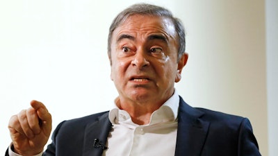 Former Nissan Chairman Carlos Ghosn.