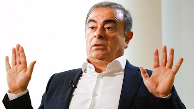 Former Nissan Chairman Carlos Ghosn.