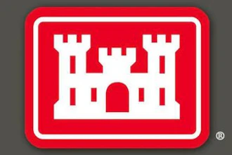 The Army Corps of Engineers logo.