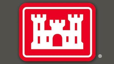 The Army Corps of Engineers logo.