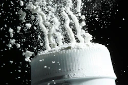 In this April 19, 2010, file photo, baby powder is squeezed from its bottle in Philadelphia. In a study released on Tuesday, Jan. 7, 2020, U.S. government researchers found no evidence linking baby powder with ovarian cancer in the largest-ever analysis of an issue that has prompted thousands of lawsuits and a recent product recall.