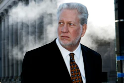 In this Jan. 30, 2006, file photo, former Worldcom CEO Bernard Ebbers exits Manhattan federal court in New York. Ebbers died Sunday, Feb. 2, 2020, according to a family statement cited by WAPT-TV in Mississippi.