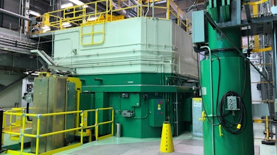 This Nov. 29, 2018, file photo shows the Transient Test Reactor at the Idaho National Laboratory about 50 miles west of Idaho Falls, in eastern Idaho. The director of the Idaho National Laboratory says the U.S. Department of Energy and Idaho will need another supplemental agreement involving spent nuclear fuel so the lab can continue its mission past 2035. Mark Peters on Thursday, Feb. 6, 2020, told lawmakers on the House Environment, Energy and Technology Committee that the 1995 agreement between the Energy Department and Idaho could stop nuclear research.