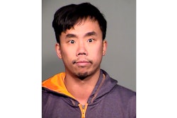 This undated booking photo provided by the Tempe Police Department shows Raymond Tang.
