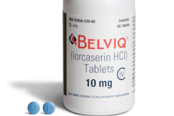 This undated image provided by Eisai in August 2018 shows the company's Belviq medication.