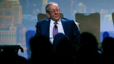 Stephen M. Ross, a wealthy real estate developer, seen Friday, Feb. 21, 2020 in Detroit, announced in a Friday statement that he is donating $100 million to help kickstart a fundraising campaign for construction of the University of Michigan Detroit Center for Innovation in Detroit. Ross said the center will help usher Detroit 'into a new era of leadership in technology.' The Detroit-born Michigan graduate is chairman of The Related Companies and also majority owner of the Miami Dolphins.