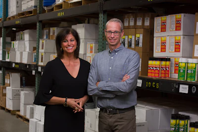 IBS president Michelle St. John and CEO Derek Butcher.
