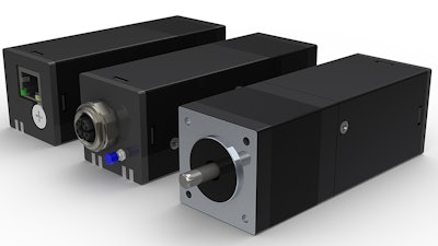 The TSM14POE StepSERVO Integrated Motor with Power over Ethernet (PoE) functionality.