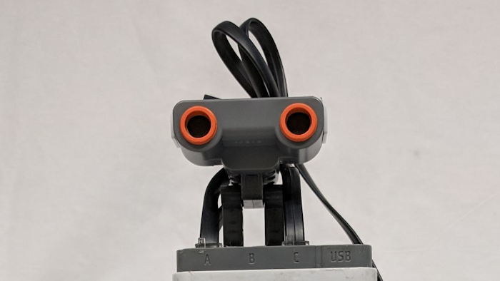 The self-balancing robot used to demonstrate how 'Perceptual Control Theory' can help robots to walk in a more human-like way.