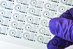 A 3D printed flexible circuit.