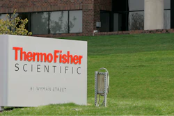 This April 26, 2007, file photo, shows the exterior of Thermo Fisher Scientific Inc., of Waltham, Mass.
