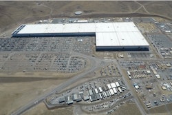Tesla's gigafactory.