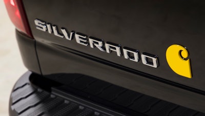 The 2021 Chevrolet Silverado HD Carhartt Special Edition.