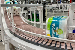 This undated photo provided by Georgia-Pacific shows the production line at the Georgia-Pacific plant in Atlanta. NCSolutions, a data and consulting firm, said online and in-store U.S. toilet paper sales rose 51% between Feb. 24, 2020 and March 10, as buyers started getting uneasy about the growing number of coronavirus cases.