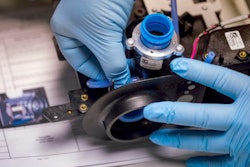 Ventec VOCSN critical care ventilators being assembled.