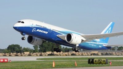 Boeing's 787 Dreamliner.