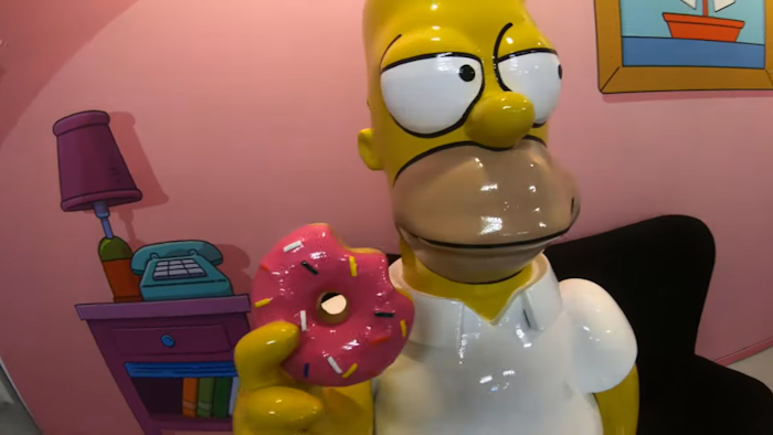 Homer Simpson 3d