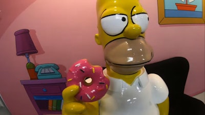 Homer Simpson 3d