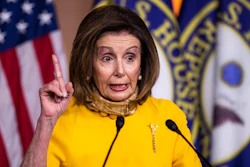 House Speaker Nancy Pelosi of Calif., speaks during a news conference.