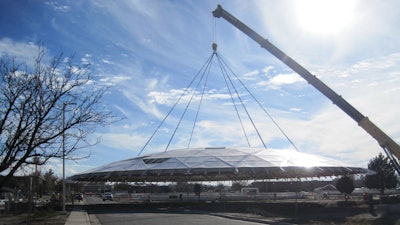 Construction of the new systems began in November of 2018, with the first dome cover being placed in service in January of 2019.