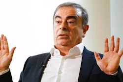 Former head of Nissan, Carlos Ghosn.