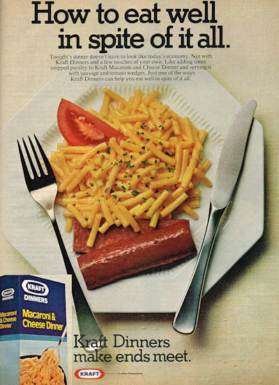 From the start, Kraft was selling convenience. Ad courtesy Jamie/flickr, CC BY-NC, https://creativecommons.org/licenses/by-nc/4.0/