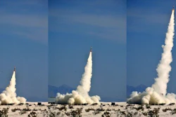 The PAC-3 MSE taking off.