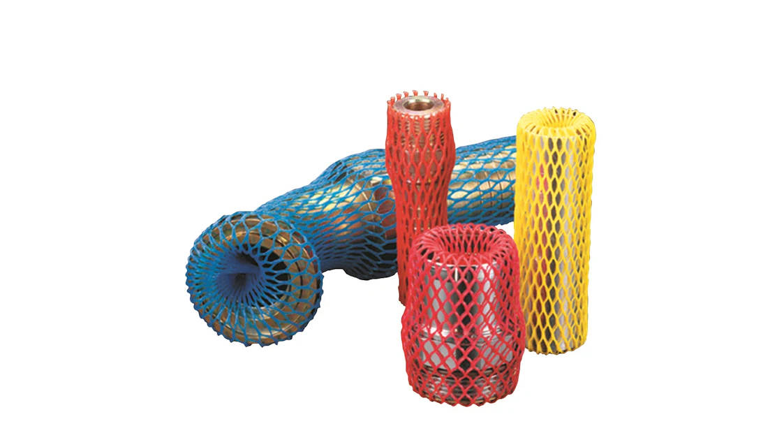 Polyweb Netting Sleeve-Web Netting From: Caplugs | Industrial Equipment News