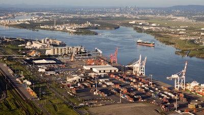 Port of Brisbane, Australia.