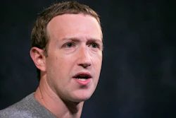 Facebook CEO Mark Zuckerberg speaks at the Paley Center in New York, Oct. 25, 2019.