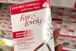 Creams promising fairer and lighter skin are displayed on shelves, July 3, 2020, in Dubai, United Arab Emirates. In the wake of mass protests against racial injustice in the U.S., multinational companies like L’Oreal and Unilever, which makes Fair and Lovely products, are rebranding their skin lightening products in Africa, Asia and the Middle East.