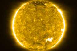 Image of the Sun provided by the European Space Agency, July 16, 2020.